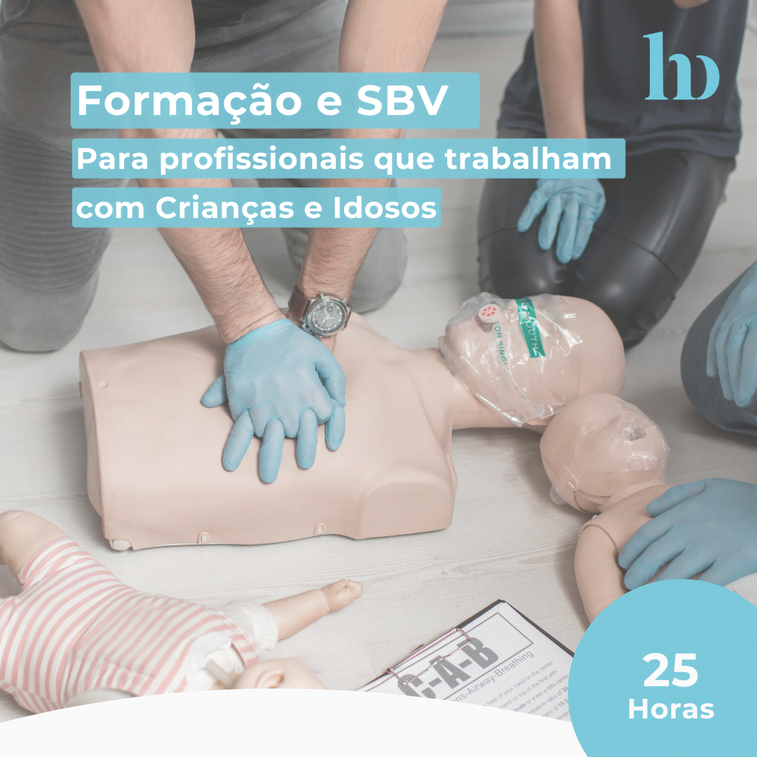 Detalhes do Curso Formação e SBV para Profissionais que trabalham com Crianças e Idosos